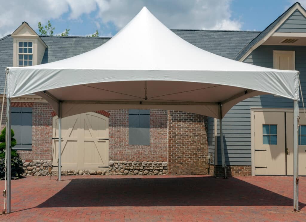 20x20 Event Tent outdoors