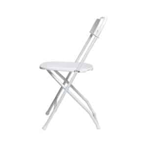 white folding chair rental 1