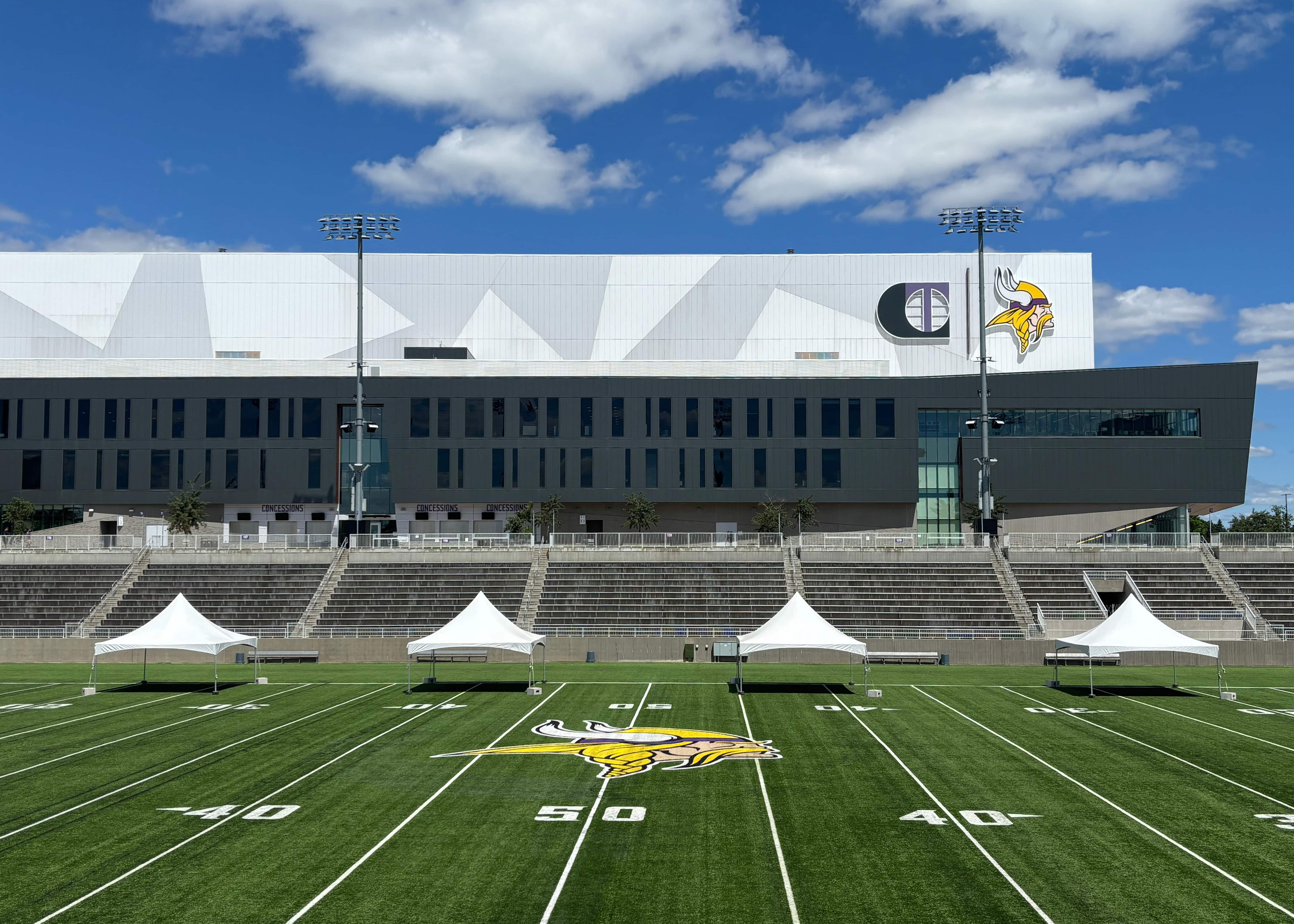 TC Tent Rental on Vikings Field