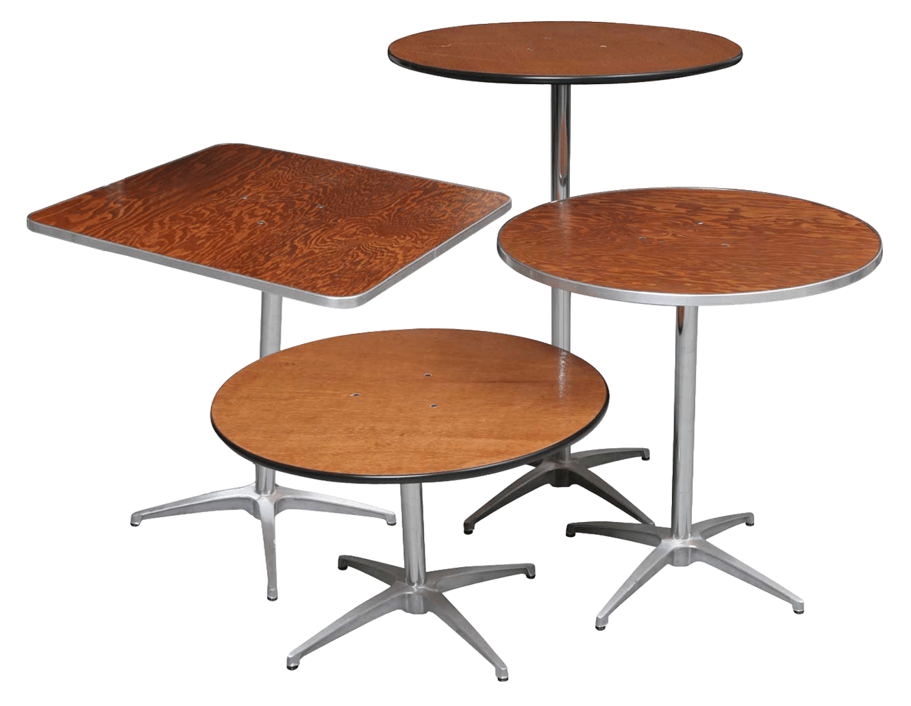 Cocktail tables rentals