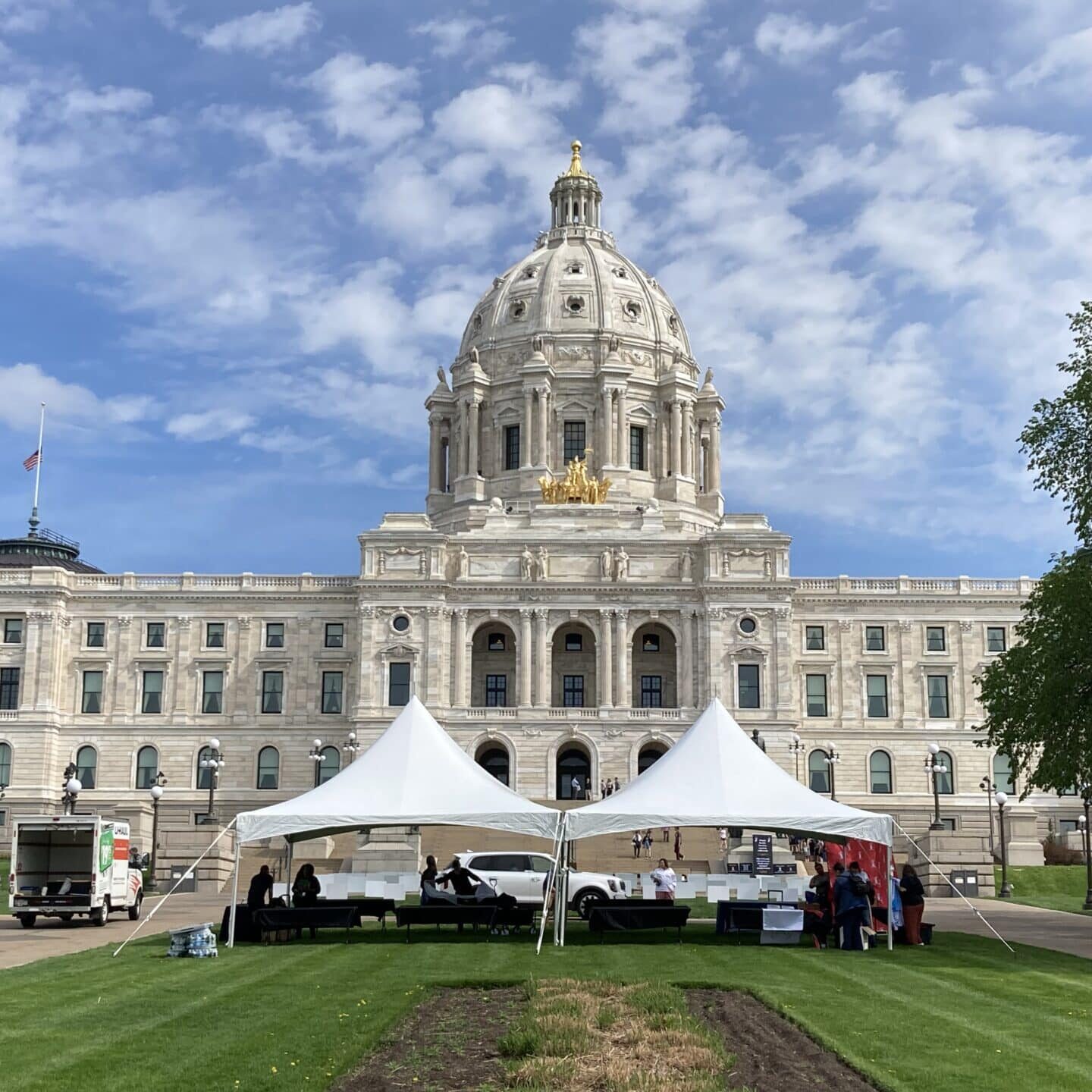 TC Tent Rental at MN State Capital Lawn