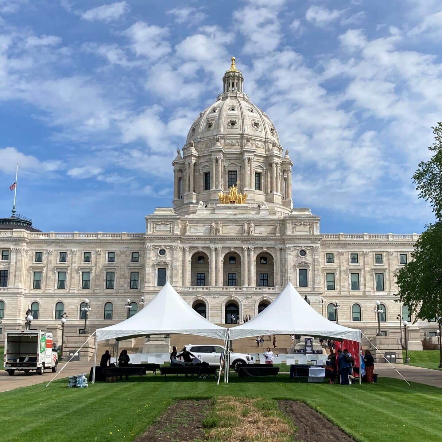 TC Tent Rental at MN State Capital Lawn