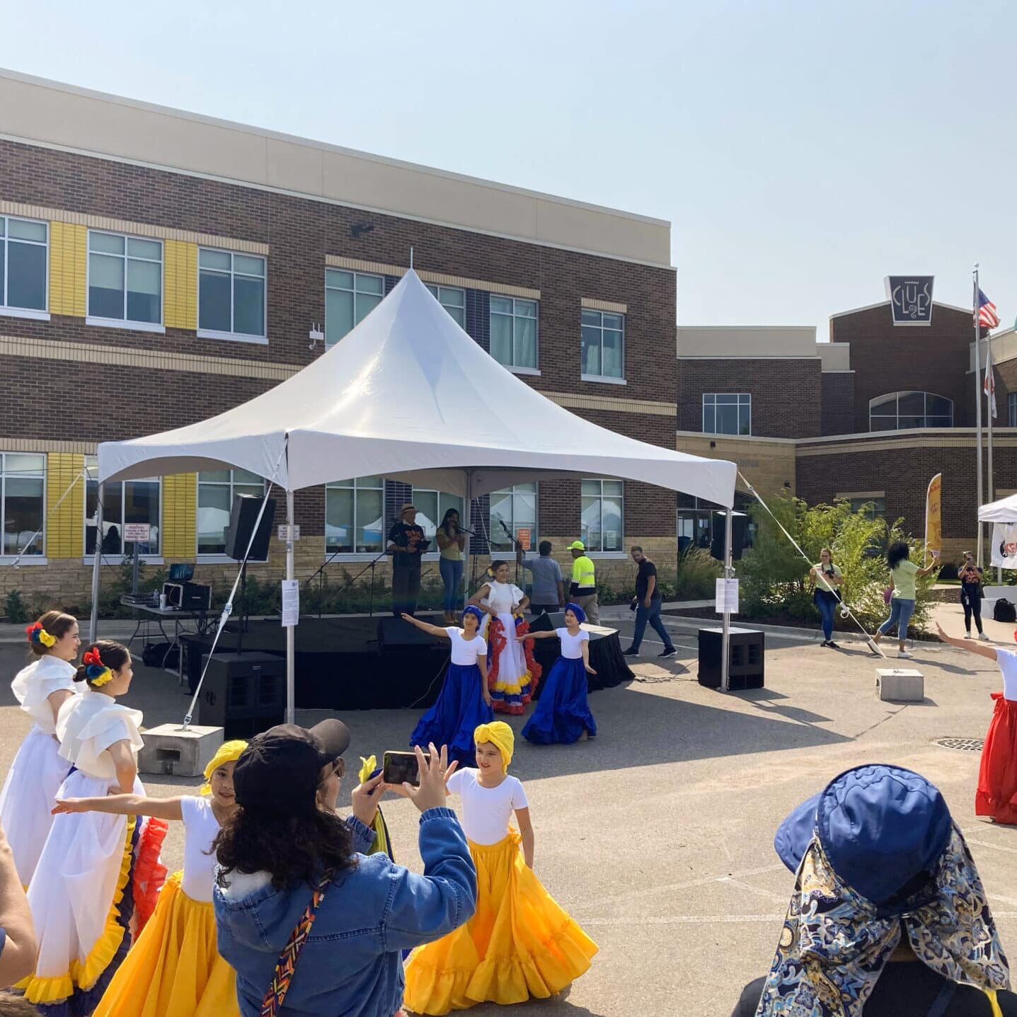 Tent Rental for Festival Event 20x20 High Peak Tent Rental