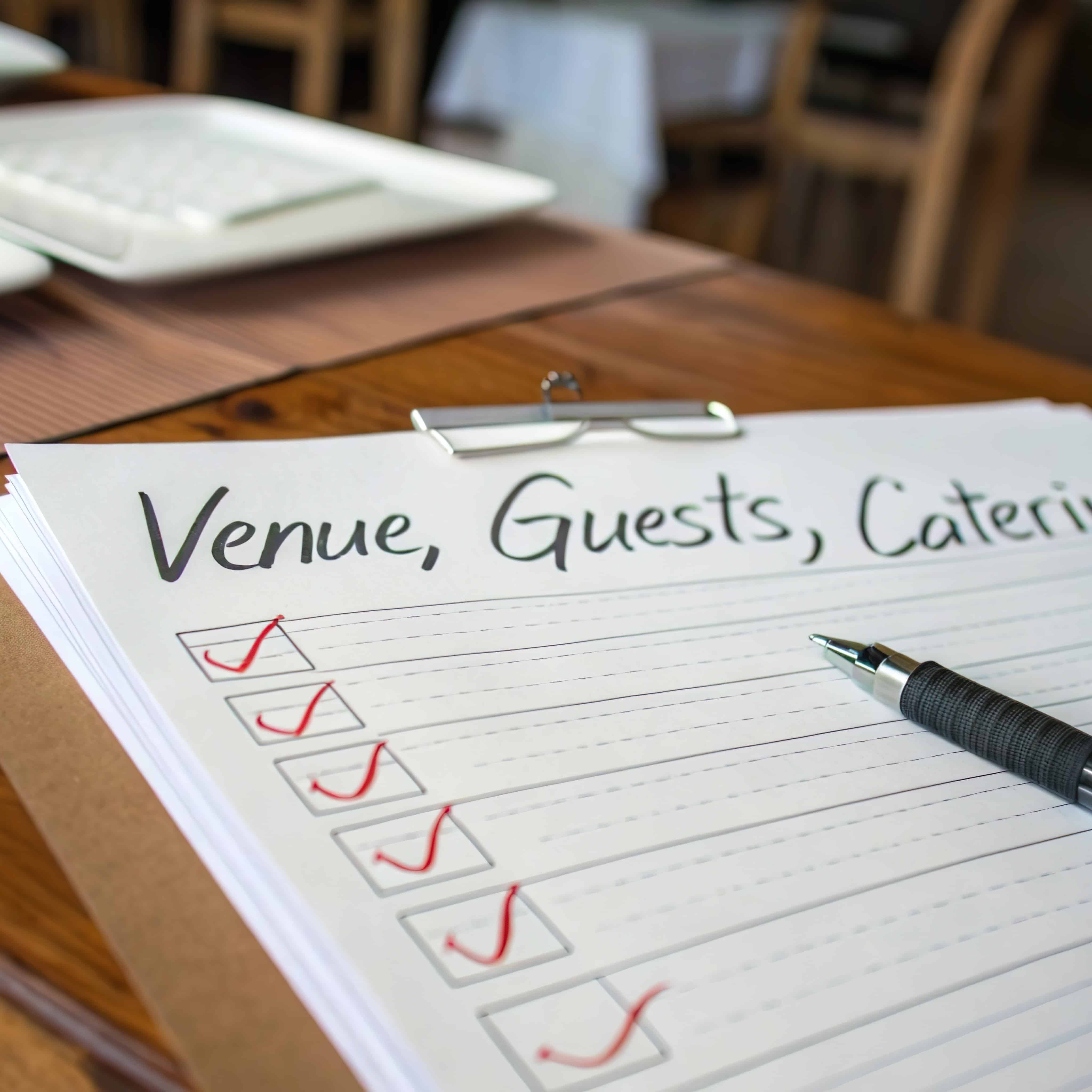 Venue Checklist