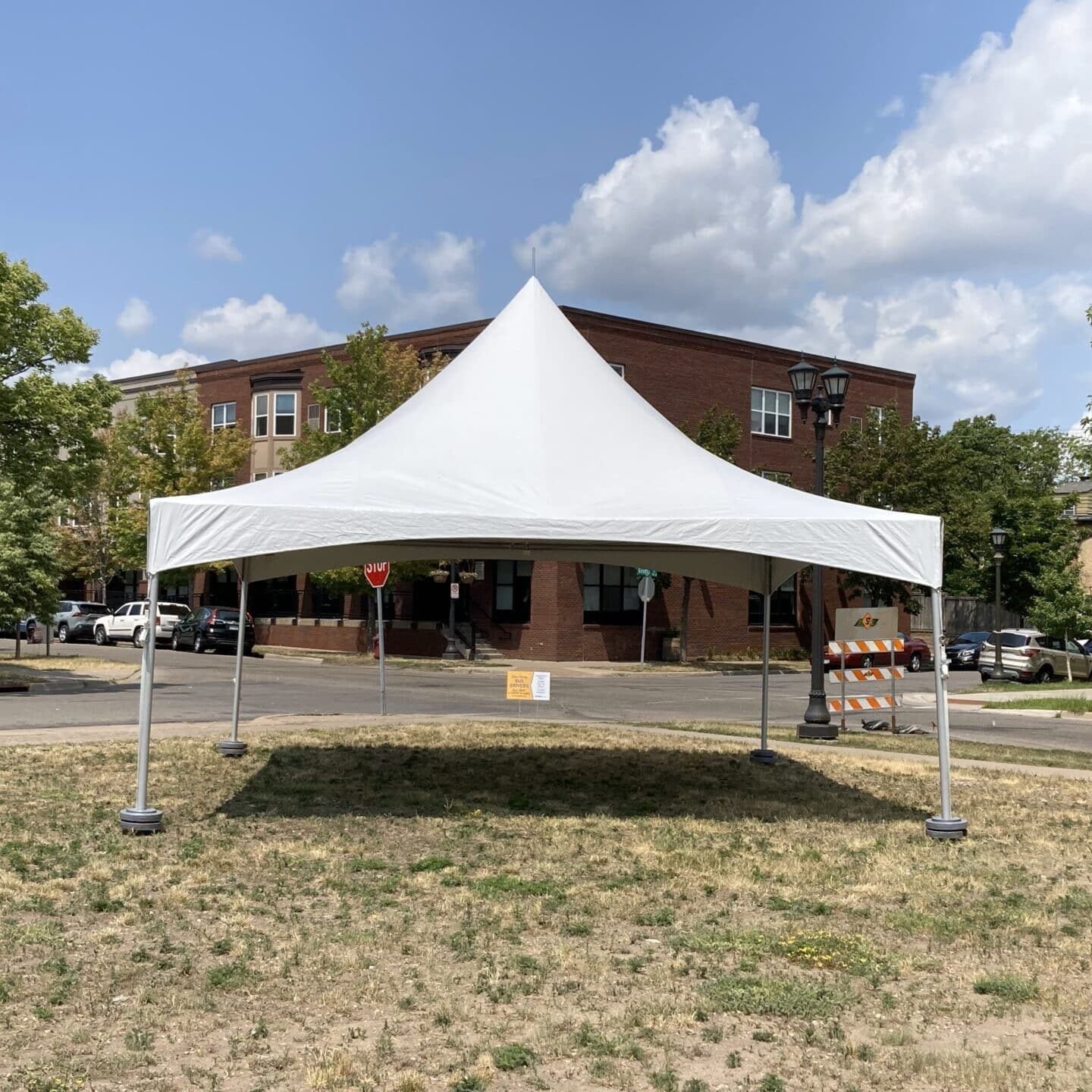 ice cream social tent rental